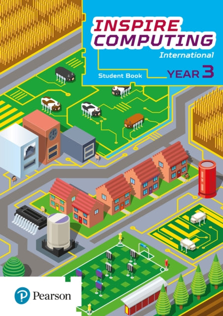 Book cover of: Inspire Computing International, Student Book, Year 3. By: Daniel Beh