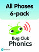 Book cover of: Bug Club Phonics All Phases 6-pack (1080 books). By: Sarah Loader