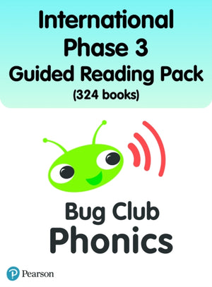 International Bug Club Phonics Phase 3 Guided Reading Pack (324 books)