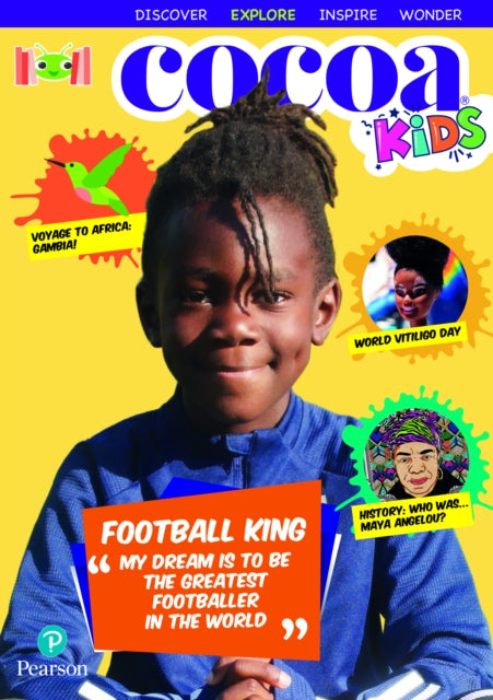 Bug Club Reading Corner Age 7-11: Cocoa Magazine Explore 9781292446752 Serlina Boyd