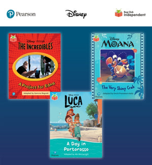 Pearson Bug Club Disney Year 1 Pack A, including decodable phonics readers for phase 5