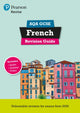 Book cover of: Pearson Revise AQA GCSE French Revision Guide incl. audio, quiz & video - for 2026, 2027 exams. By: Stuart Glover