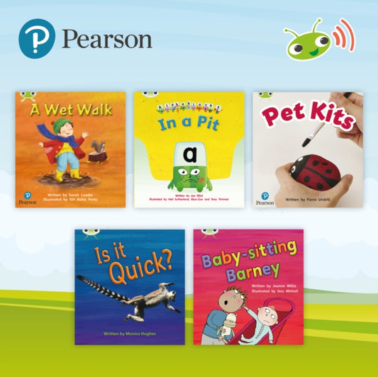 Book cover of: Bug Club Phonics Decodables Mapped to Little Wandle Letters and Sounds Revised All Phases