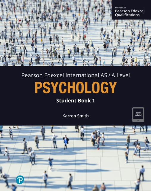 Book cover of: Pearson Edexcel International AS-Level Psychology Student Book w/code