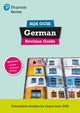 Book cover of: Pearson Revise AQA GCSE German Revision Guide incl. audio, quiz & video - for 2026, 2027 exams. By: Heather Murphy