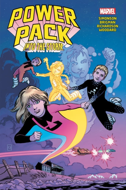Book cover of: Power Pack: Into The Storm. By: Louise Simonson