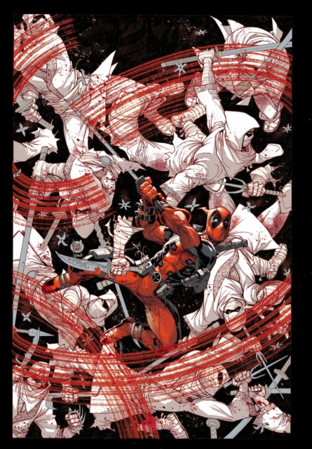Book cover of: Deadpool: Black, White & Blood. By: Jay Baruchel