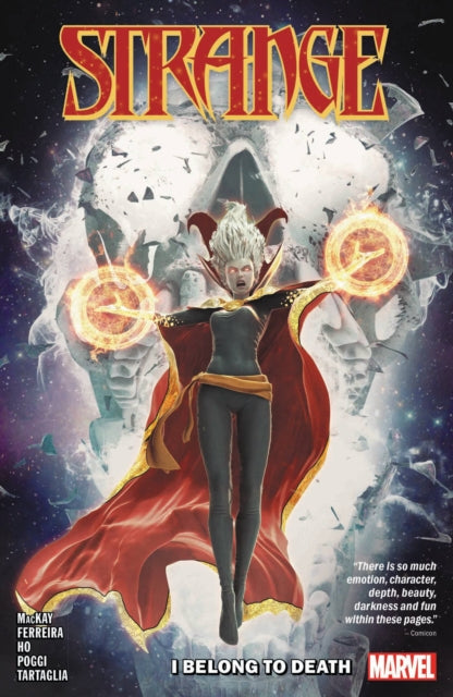 Book cover of: Strange Vol. 1: I Belong to Death. By: Jed McKay