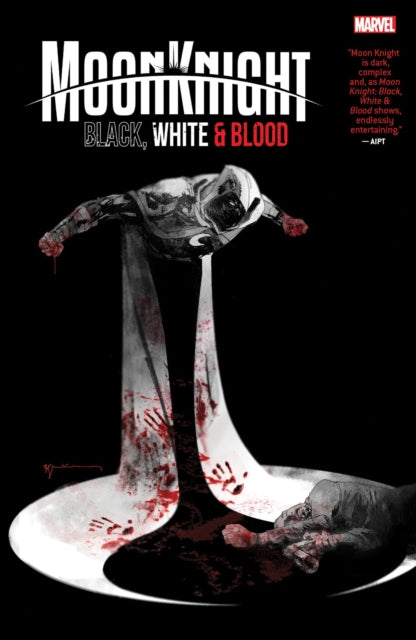 Book cover of: Moon Knight: Black, White & Blood. By: Jonathan Hickman