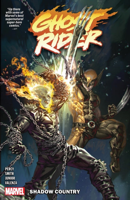 Book cover of: Ghost Rider Vol. 2: Shadow Country. By: Benjamin Percy