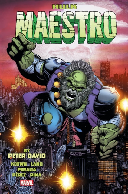 Book cover of: Hulk: Maestro by Peter David Omnibus. By: Peter David
