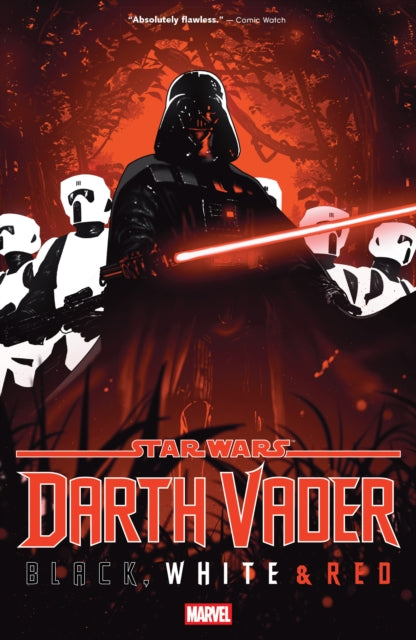 Book cover of: Star Wars: Darth Vader - Black, White & Red. By: Jason Aaron
