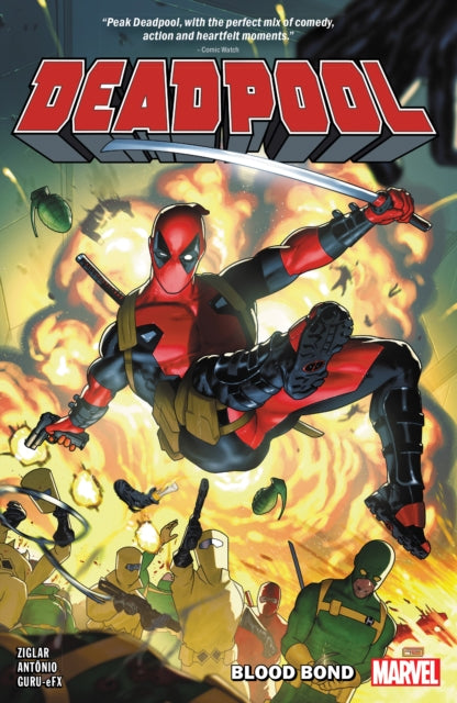 Book cover of: Deadpool by Cody Ziglar Vol. 1: Blood Bond