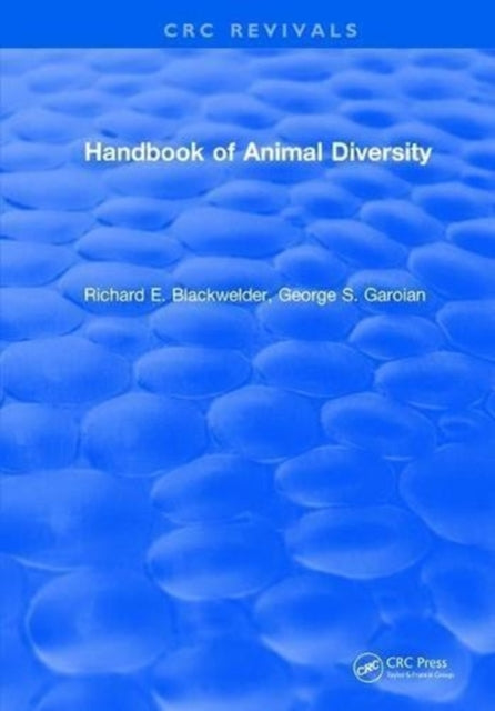 Book cover of: Handbook of Animal Diversity. By: Richard E. Blackwelder