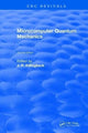 Book cover of: Microcomputer Quantum Mechanics