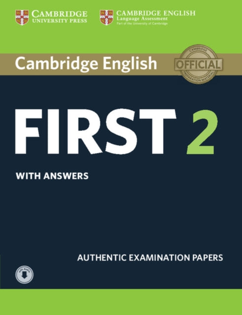 Book cover of: Cambridge English First 2 Student's Book with Answers and Audio