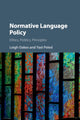 Book cover of: Normative Language Policy. By: Leigh Oakes