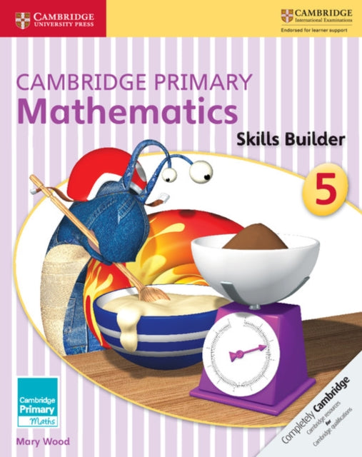 Book cover of: Cambridge Primary Mathematics Skills Builder 5. By: Mary Wood
