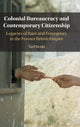 Book cover of: Colonial Bureaucracy and Contemporary Citizenship. By: Yael Berda
