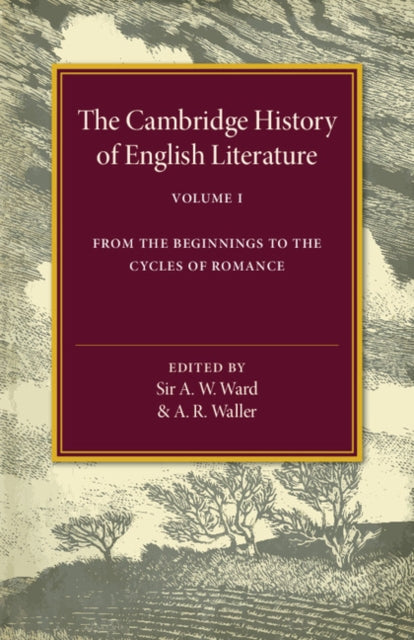 Book cover of: Cambridge History of English Literature. By: Adolphus William Ward