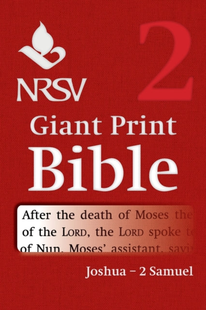 Book cover of: NRSV Giant Print Bible: Volume 2, Joshua – 2 Samuel