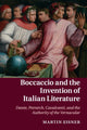 Book cover of: Boccaccio and the Invention of Italian Literature. By: Martin Eisner