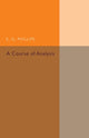 Book cover of: Course of Analysis. By: E. G. Phillips