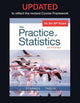 Book cover of: Updated Version of The Practice of Statistics for the APA Course (Student Edition). By: Daren S. Starnes