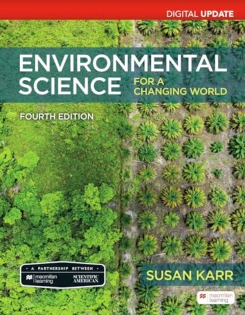 Book cover of: Scientific American Environmental Science for a Changing World, Digital Update
