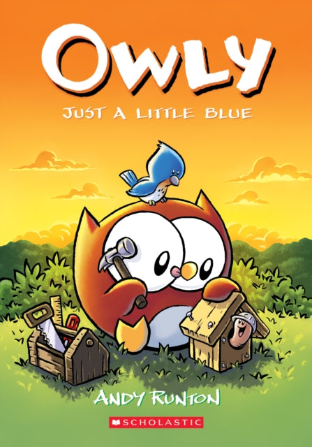 Book cover of: Just a Little Blue: A Graphic Novel (Owly #2): Volume 2. By: Andy Runton