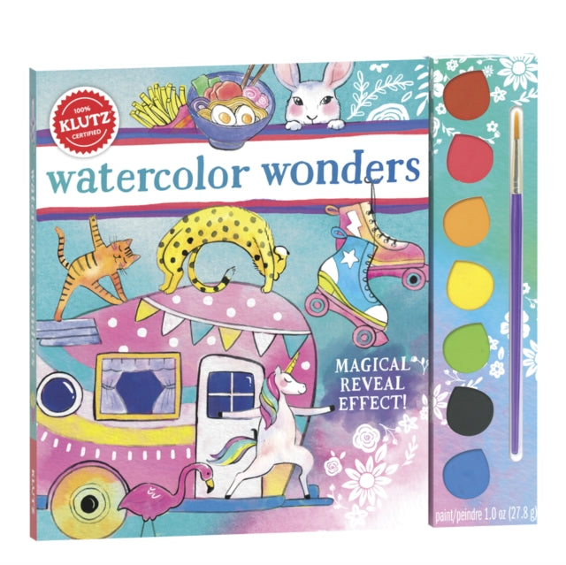 Book cover of: Watercolor Wonders. By: Editors of Klutz