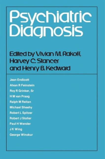 Book cover of: Psychiatric Diagnosis. By: H.C. Stancer