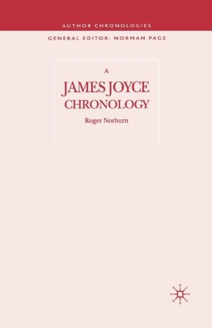 Book cover of: James Joyce Chronology. By: R. Norburn