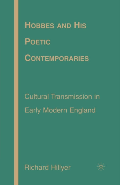 Book cover of: Hobbes and His Poetic Contemporaries. By: R. Hillyer