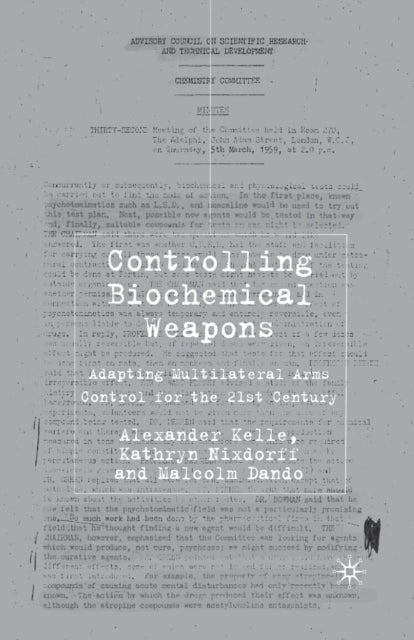 Controlling Biochemical Weapons