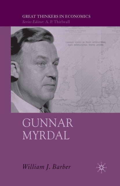 Book cover of: Gunnar Myrdal. By: W. Barber