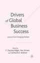 Book cover of: Drivers of Global Business Success. By: F. Bilgin