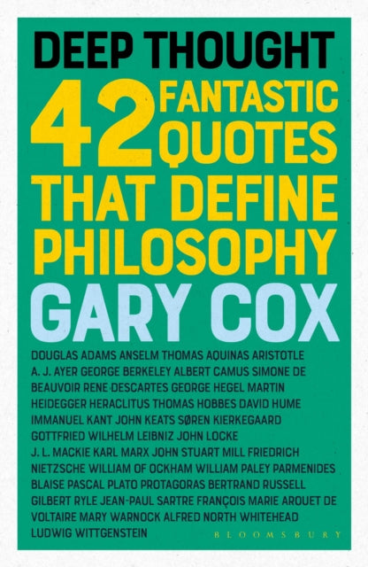 Book cover of: Deep Thought. By: Gary Cox