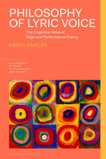 Book cover of: Philosophy of Lyric Voice. By: Karen Simecek
