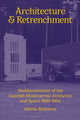 Book cover of: Architecture and Retrenchment. By: Helena Mattsson