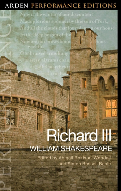 Book cover of: Richard III: Arden Performance Edition. By: Simon Russell Beale