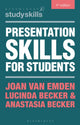 Book cover of: Presentation Skills for Students
