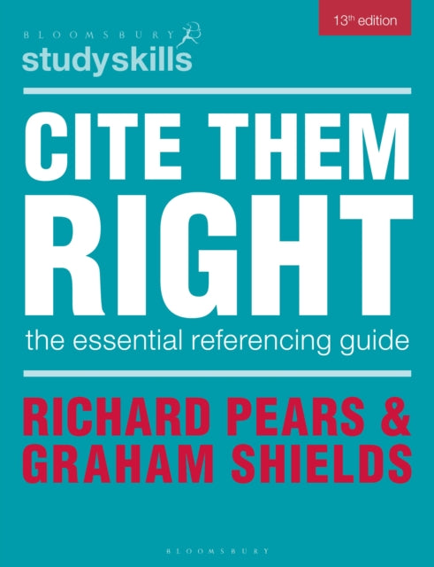 Book cover of: Cite Them Right
