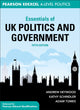 Book cover of: Essentials of UK Politics and Government. By: Andrew Heywood