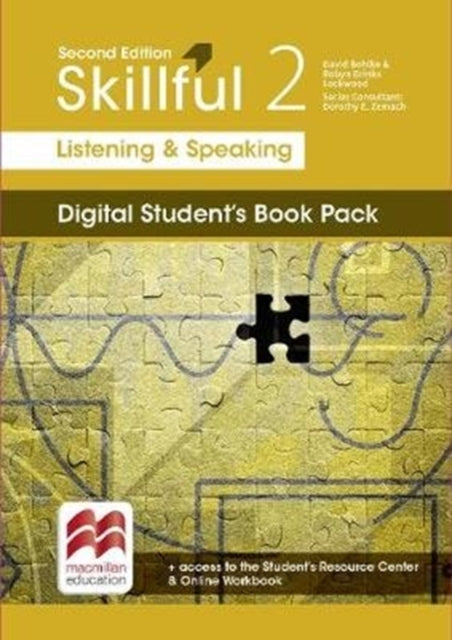 Book cover of: Skillful Second Edition Level 2 Listening and Speaking Digital Student's Book Premium Pack. By: David Bohlke