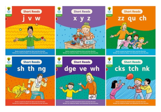 Book cover of: Oxford Reading Tree: Floppy's Phonics Decoding Practice: Oxford Level 2: Mixed Pack of 6. By: Catherine Baker
