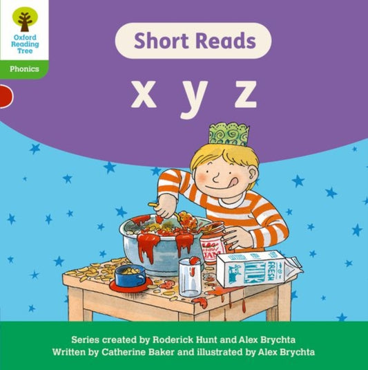 Book cover of: Oxford Reading Tree: Floppy's Phonics Decoding Practice: Oxford Level 2: Short Reads: x y z. By: Roderick Hunt