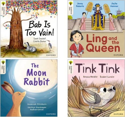 Book cover of: Oxford Reading Tree Traditional Tales: Level 3: Pack of 4: More Stories. By: Sarah Snashall