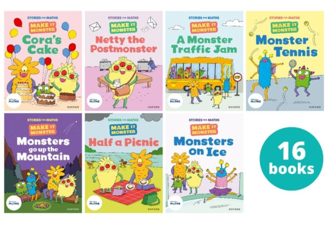 Book cover of: Stories for Maths: KS1: Make it Monsters (16 book pack)