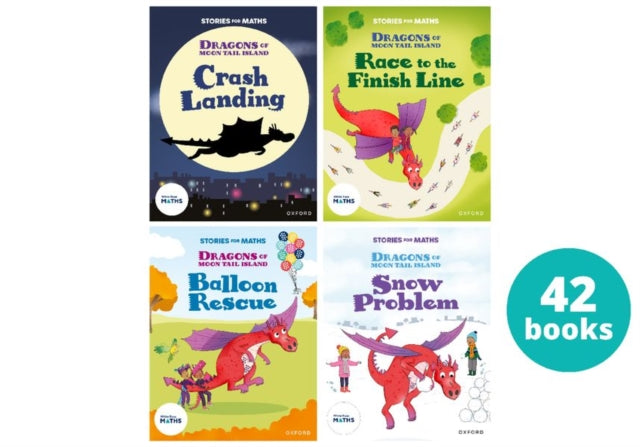 Book cover of: Stories for Maths: KS1: Dragons of Moontail Island (42 book pack). By: Jo Cotterill